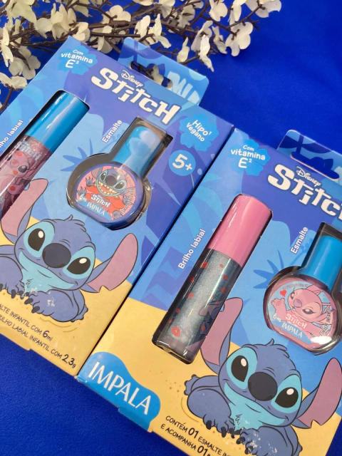 Kit infantil esmalte e gloss, Impala