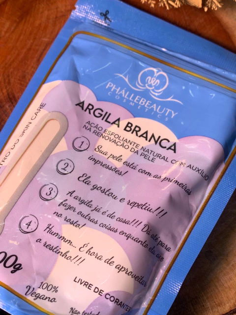 Argila Branca, PhalleBeauty.