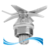 Cuchilla C/tuerca Licuadora compatible Turbo-blender Tb76 // Tb50