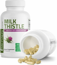 Cardo Mariano Milk Thistle 120 caps - Bronson