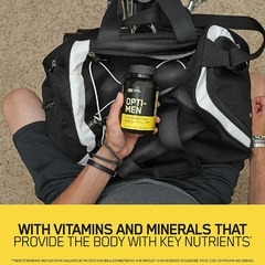 Imagen de Opti-Men Multivitamínico para Hombres Activos 90 Tabs - Optimum Nutrition