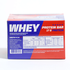 WHEY PROTEIN BAR UNIDAD 46Grs - MERVICK - tienda online