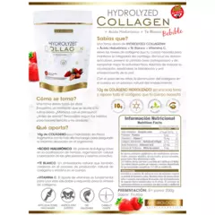 Collagen Hydrolyzed 200gr frutilla - Age Biologique - OFF SUPLEMENTOS MICROCENTRO