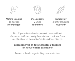 Colageno Hidrolizado 100% Puro 250gr - Granger - comprar online