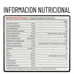 Enaccion Multivitamínico 30 Comprimidos Vitaminas + Energizantes - Ena Sport - comprar online