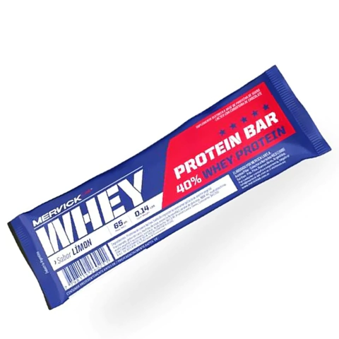 WHEY PROTEIN BAR UNIDAD 65Grs C/U - MERVICK