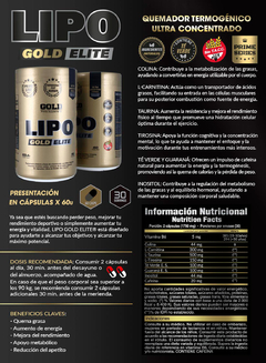 COMBO WHEY RIPPED 2LB + LIPO GOLD ÉLITE 60 CAPS #5 en internet