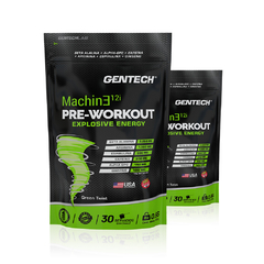 Machine 12i PRE-WORKOUT Doy Pack 30 Servicios - Gentech