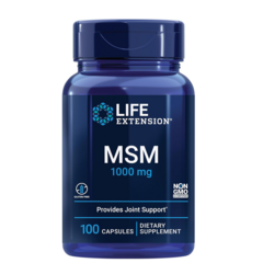MSM 1000Mg - Life Extension 100 Capsulas