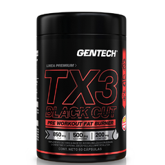 TX3 BLACK CUTS 60 Caps - GENTECH - comprar online
