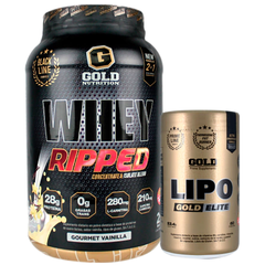 COMBO WHEY RIPPED 2LB + LIPO GOLD ÉLITE 60 CAPS #5 - comprar online