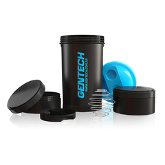 SHAKER 3 EN 1 VASO MEZCLADOR CON RESORTE - GENTECH