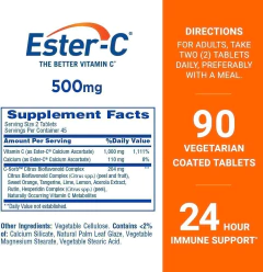 Vitamina Ester C 500mg 90 Cápsulas - Ester C - comprar online