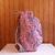 Mochila tipo escolar Capibara (rosa) - comprar online