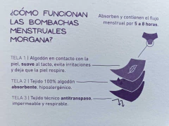 Bombacha menstrual vedetina MORGANA - comprar online