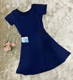 Vestido Short cor Marinho Fabiana