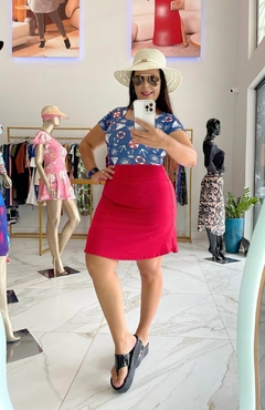 Conjunto Piscina Sandy Maiô Short Moda Praia Evangélica na internet