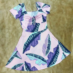 Vestido Short Praiano estampado Dolores Praia Fitness