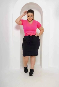 Short Saia Reta Rita Fitness Evangélica - Leidi LookFit