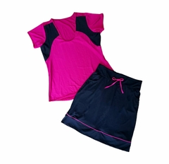 Short Saia Reta Preta Priscila Plus Size Fitness Evangelica - Leidi LookFit