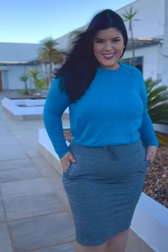 Short Saia Reta Rihana Fitness Evangelica - Leidi LookFit