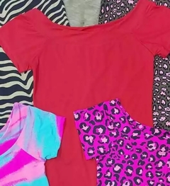 Maiô Perninha Macaquinho Estampado Daiara Moda Praia Evangel
