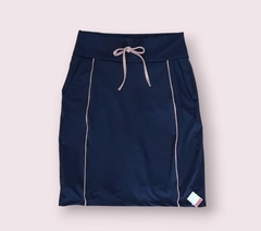 Short Saia Reta cor Marinho Anelice Fitness Evangélica