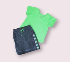 Short Saia Reta cor Cinza Daniela Fitness Evangélica - comprar online