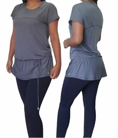 Blusa Dryfit manga curta Amarração na Cintura Ketelyn - comprar online