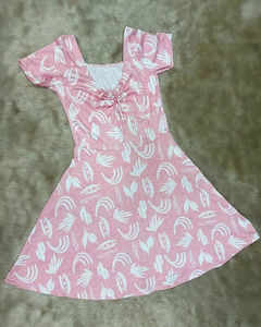 Vestido Short Praiano estampado Dirce Praia Fitness