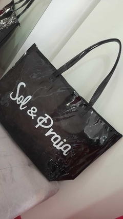 Bolsa de Praia Transparente Sol & Praia