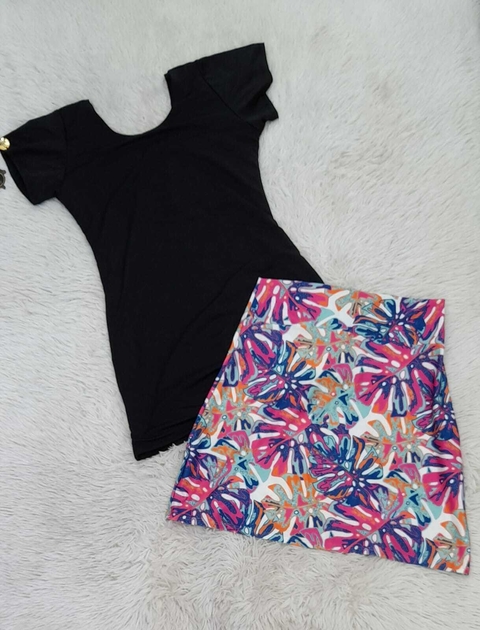 Conjunto Piscina Vania Maiô Short Moda Praia na internet