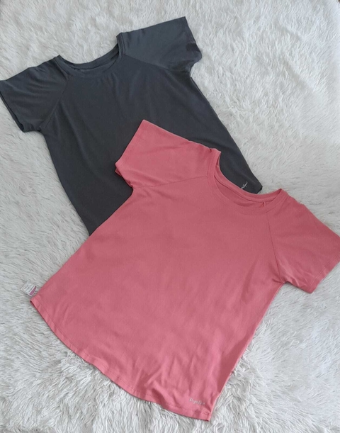 Blusa manga Curta Poliamida Cleusa