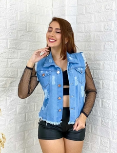 Colete Jeans Feminino Amélia