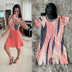 Conjunto Piscina Maiô com Short Moda Praia Letícia