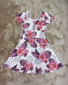 Vestido Short Praiano estampado Shayane Praia Fitness