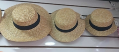 Chapéu de Praia Palha com Faixa e Aba 5cm na internet