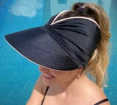 Viseira Turbante com Proteção UV 50% Dupla Face