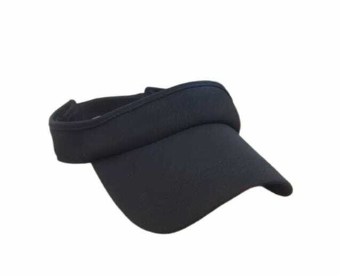 Viseira Preta Esportiva Feminina