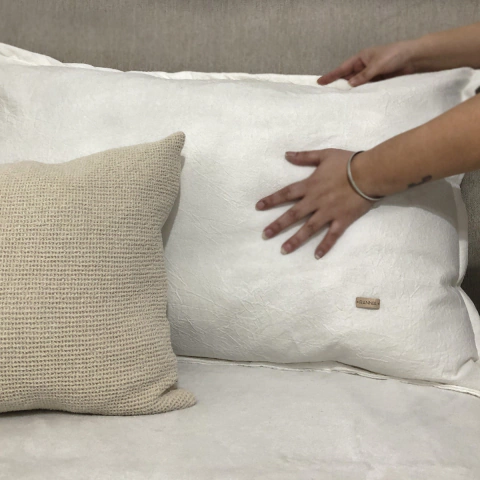 FUNDA PRAGA EN TUSOR DE 60 x 90 BLANCO