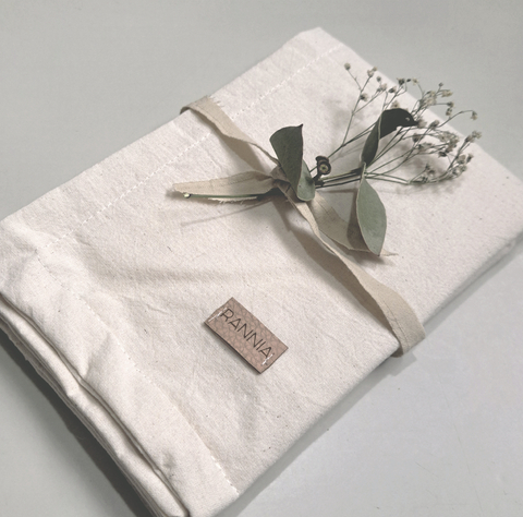FUNDA PRAGA EN TUSOR DE 40 x 60 NATURAL - comprar online