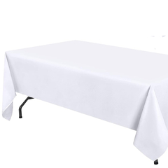 MANTEL ¨BERLIN¨ EN TROPICAL BLANCO