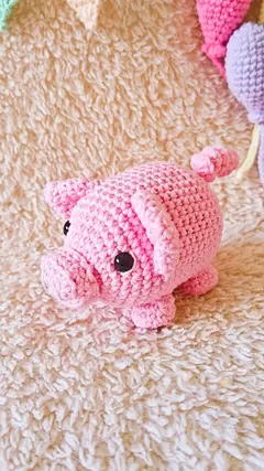 Mini Cerdito - Tejidos Lepetit