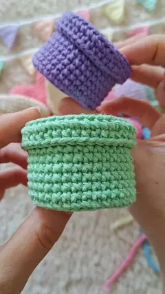Mini Cajita Corazón - Tejidos Lepetit