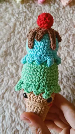 Mini Helado - Tejidos Lepetit