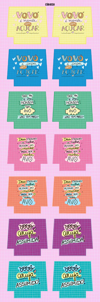 Painel Necessaire dia dos avós