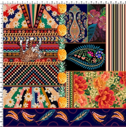 Inspiração Patchwork - Tricoline Digital