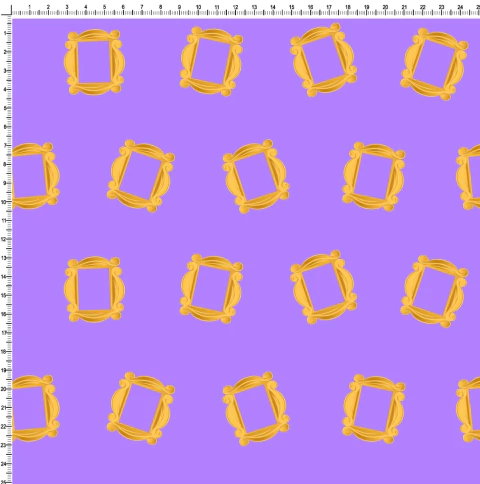 Molduras fundo lilás