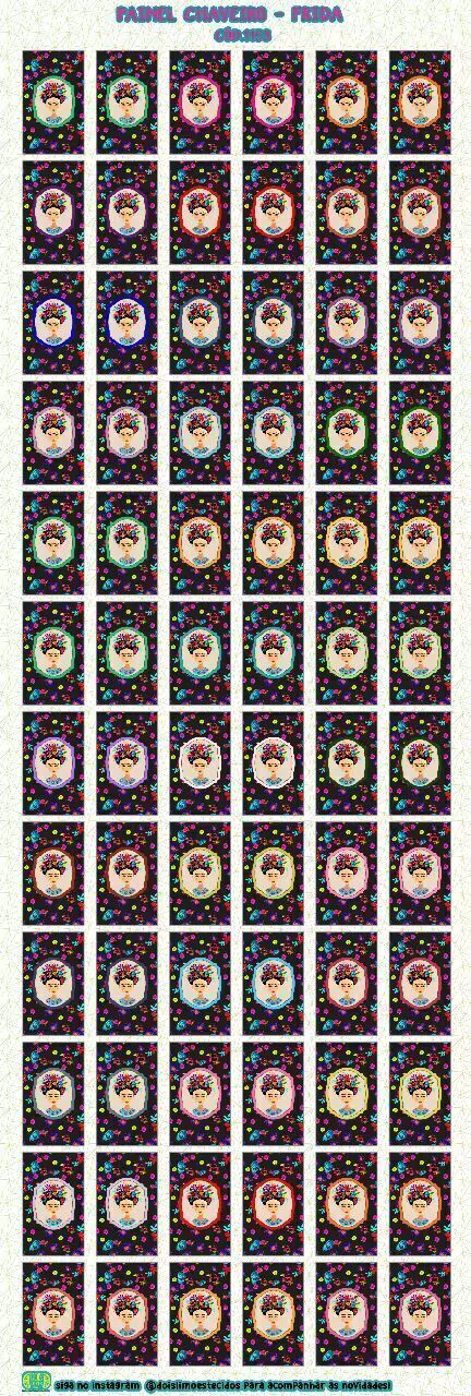 Painel Chaveiro Frida