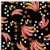 Banana fundo preto
